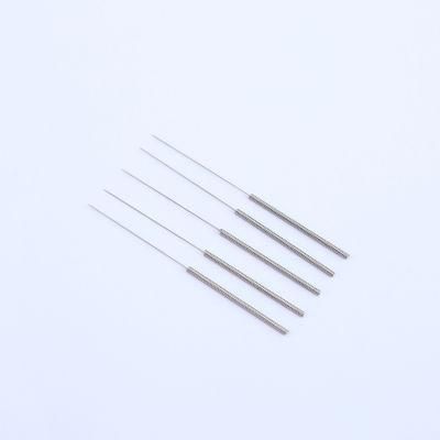 0.25X75mm Tianxie Stainless Steel Handle Acupuncture Needles with Aluminum Foil Packing