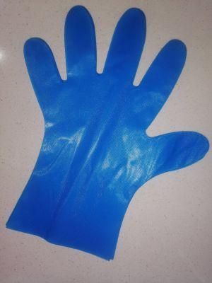Top Quality FDA CE En374 En455 Approved High Elastic Stretchable Water Proof Disposable Medical Surgical Hospital White Blue TPE Gloves
