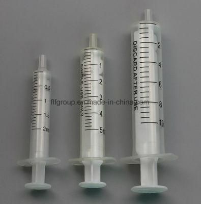 Hot Selling Disposable 2-Part Syringe Without Needle