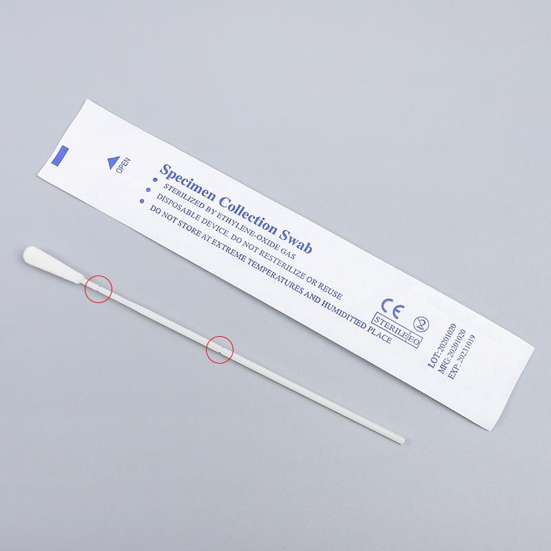 Wholesale Factory Medical Flocking Sterile Testing Sterile Swab