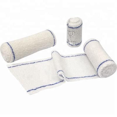 Factory Supply Medical Supplies Bleached Elastic Spandex Cototn Crepe Bandages Conform Bp Ep USP