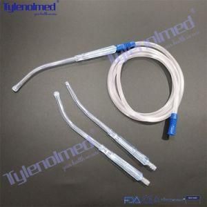 Sterile Yankauer Suction Set with Connecting Sution Tubes with Cefda ISO