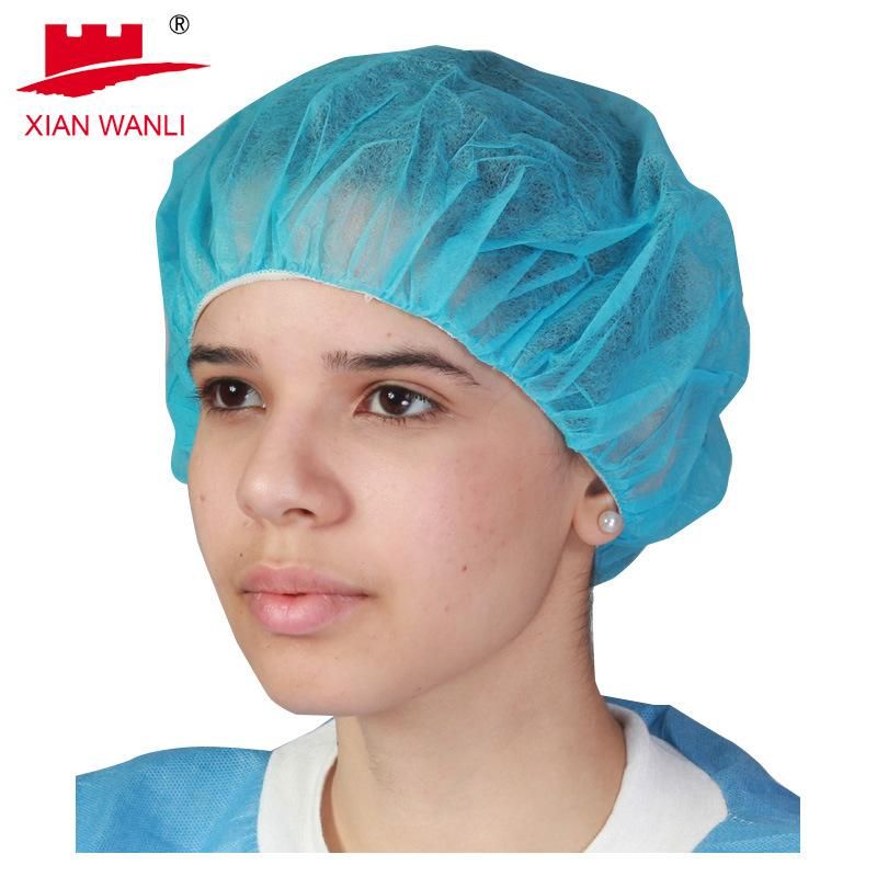 Disposable Surgical Caps Colorful Bouffant Cap