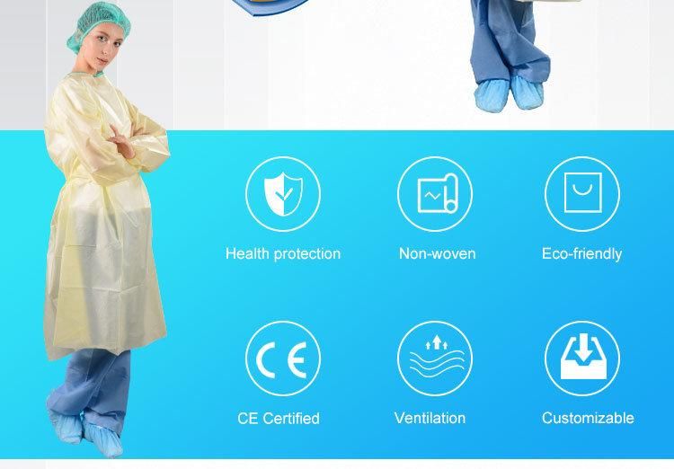 Wholesale Hospital Operation Gown Disposable Surgical Gown From Topmed Nurse Apron Uniform