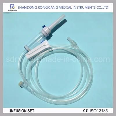 ISO Approved Medical Disposable I. V. Infusion Set with Soft Tube