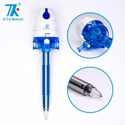 Hot Selling Detachable Trocar with Fixation Cannula for Endoscopy/Laparoscopic Surgery CE &amp; ISO 13485 Approval