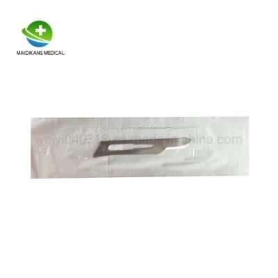 Disposable Medical Blade with or Without Handles Stainless Steel Surgical Scalpel