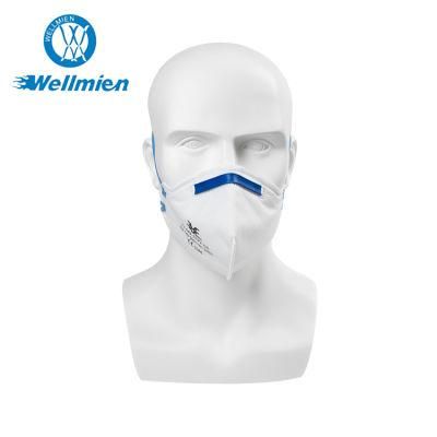 En149 FFP2 Mask Nonwoven Anti Dust Filters and Virus Protective Folded Dust Mask for Antigen Test Use