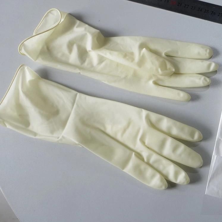 Powdered Disposable Latex Surgical Gloves with Good Sensitivities