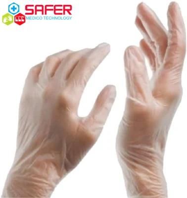 Vinyl Gloves Nitrile Non Medical Clear Powder Free Disposable