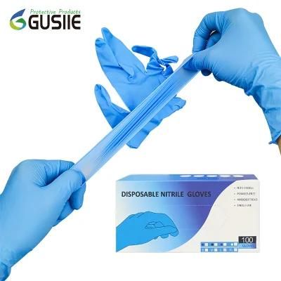 Large Disposable Powder Free Examation Nitrile Gloves