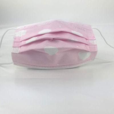 Kids 3ply Nonwoven Medical Face Mask of Girl