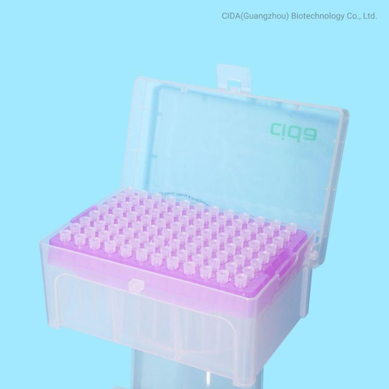 Medical Hospital Laboratory Consumables 10UL 100UL 200UL 1000UL Racked Universal Micro Pipette Filter Tips for PCR Rapid Diagnostic Test