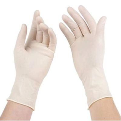 Wholesale Disposable Blue Latex The Powder Medical Glove Production 100PCS Box