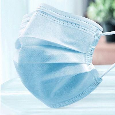 Non-Woven 2ply /3 Ply Ear Loop Medical Disposable Face Mask