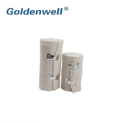 Disposable Medical Elastic Plain Bandages with Spandex with Various Sizes