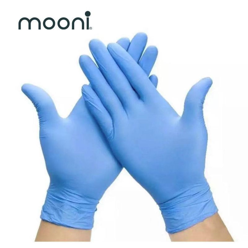 Powder Free Disposable Gloves Nitrile Gloves 200 Pack Safety Surgical Gloves Free Cleaning Gloves Latex Free Gloves Nitrile Extra Strong Disposable Gloves