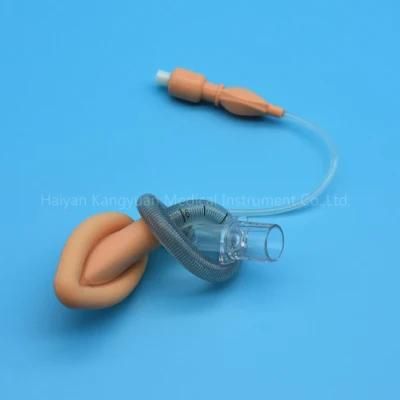 Anesthesia Wire-Reinforced Laryngeal Mask Airway Silicone Rlma Disposable