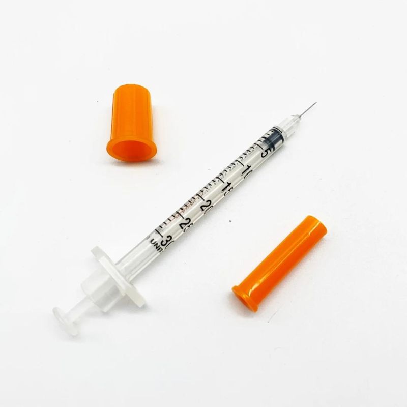 Medical Plastic Insulin Syringe for Diabetes