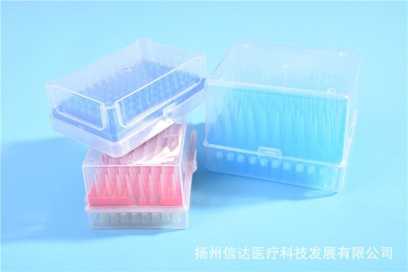 Medical Disposable Pipette Nozzle with Filter Element 10UL 200UL 1000UL Nozzle Tip