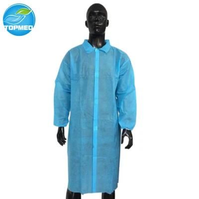 Disposable Protective Laboratory Coat, Lab Uniforms