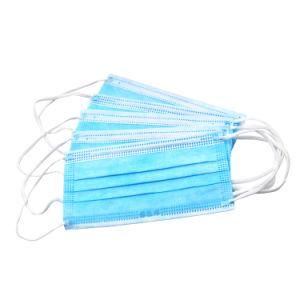 Wholesale Non Woven Eco-Friendly Fabric Face Mask Disposable 3 Ply Face Medical Masks