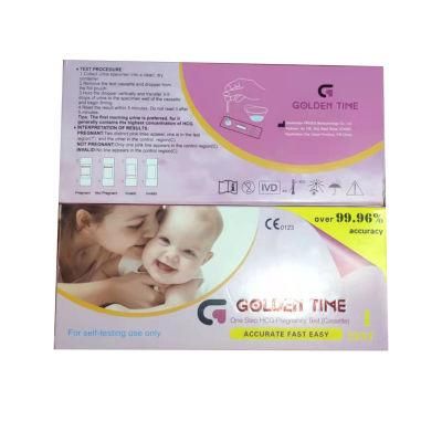 CE Approved One Step HCG Pregnancy Test Midstream HCG Early Detection Medical Diagnostic Test Kit