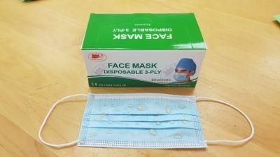 Disposable 3-Ply Face Mask 50PCS/Box Retail Mask Medical Mask