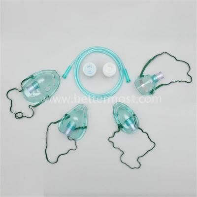 Disposable High Quality Medical PVC Dehp Free Aerosol Mask with Tube
