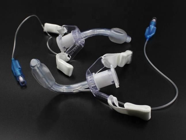 Disposable Uncuffed / Cuffed Tracheostomy Tube CE Certification