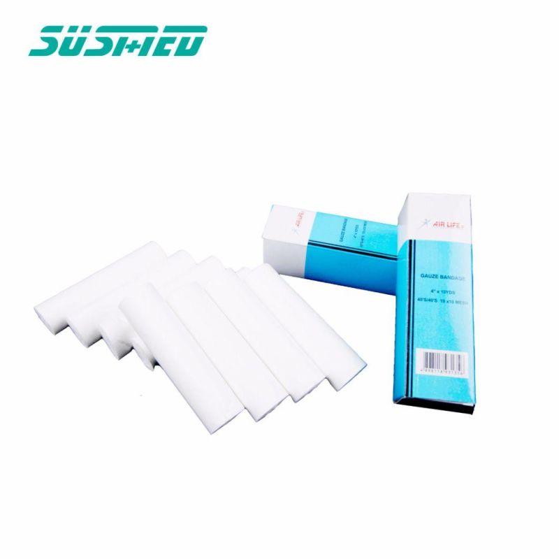 Disposable Medical Non-Sterile Gauze Pad and Gauze Bandage