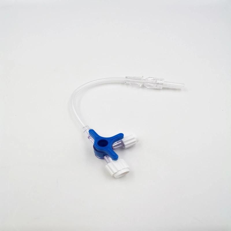 1/2/3/4 Way Extension Tube Infusion Set with Needle Free Connector