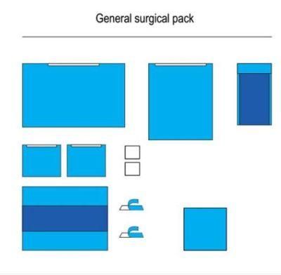 Universal General Surgical Drape Pack General Surgery Pack Surgical Universal Pack