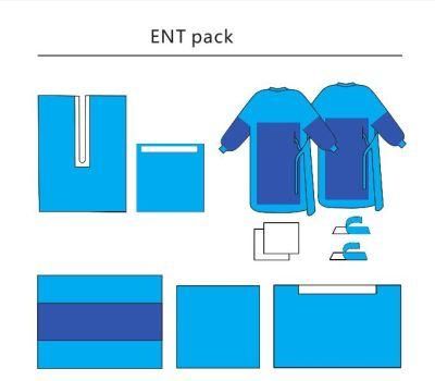 Disposable CE and ISO13485 Approved Sterile Ent Surgical Pack
