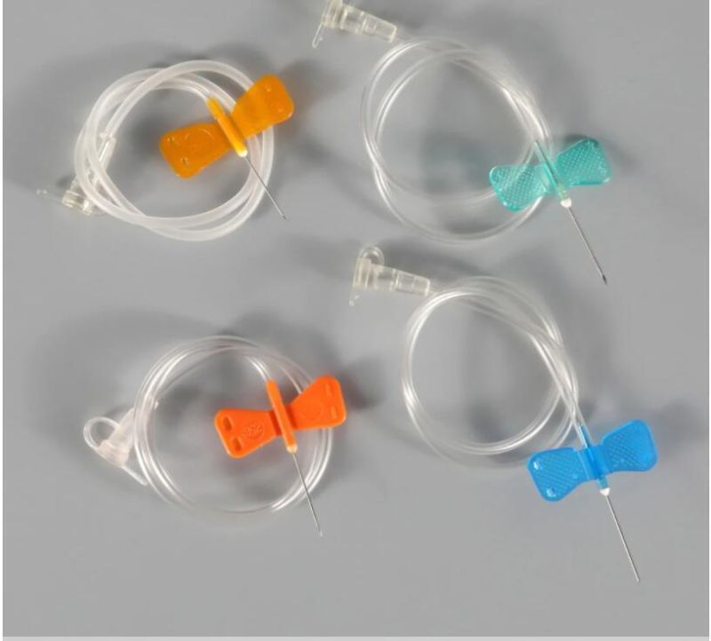 Disposable Medical Scalp Vein Set, Butterfly Injection Needle
