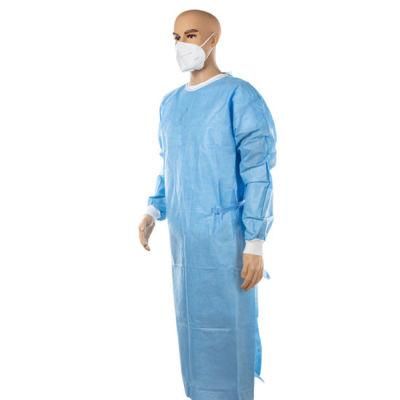 Factory Medical Consumable SMMS Disposable Gown Surgical Grade