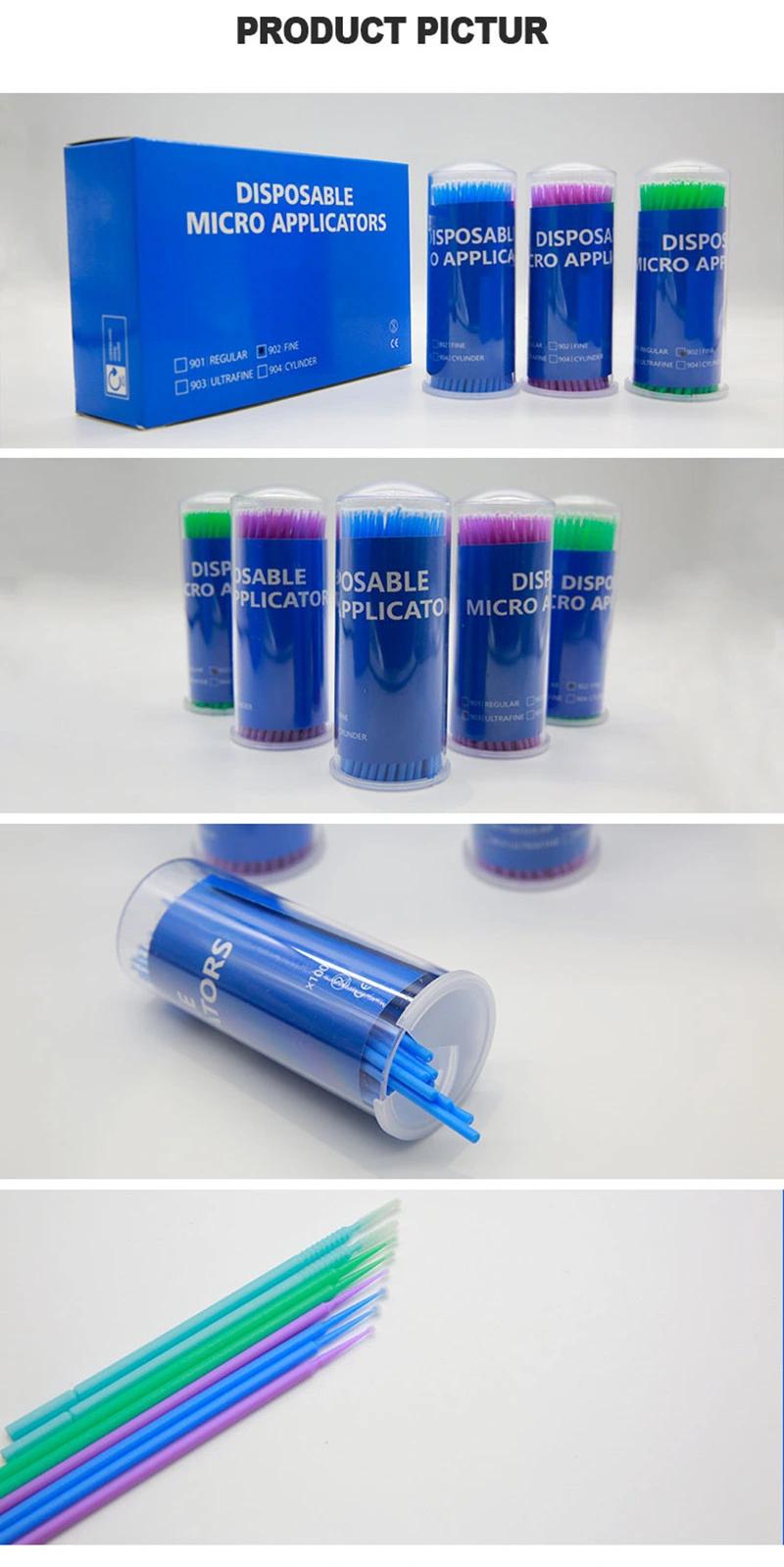 Dental Microbrush Micro Disposable Dental Applicator Stick Micro Applicators