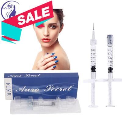 Hot Selling 2ml Hyaluronate Acid Dermal Filler Injection for Lip Augmentation and Breast Enlargement