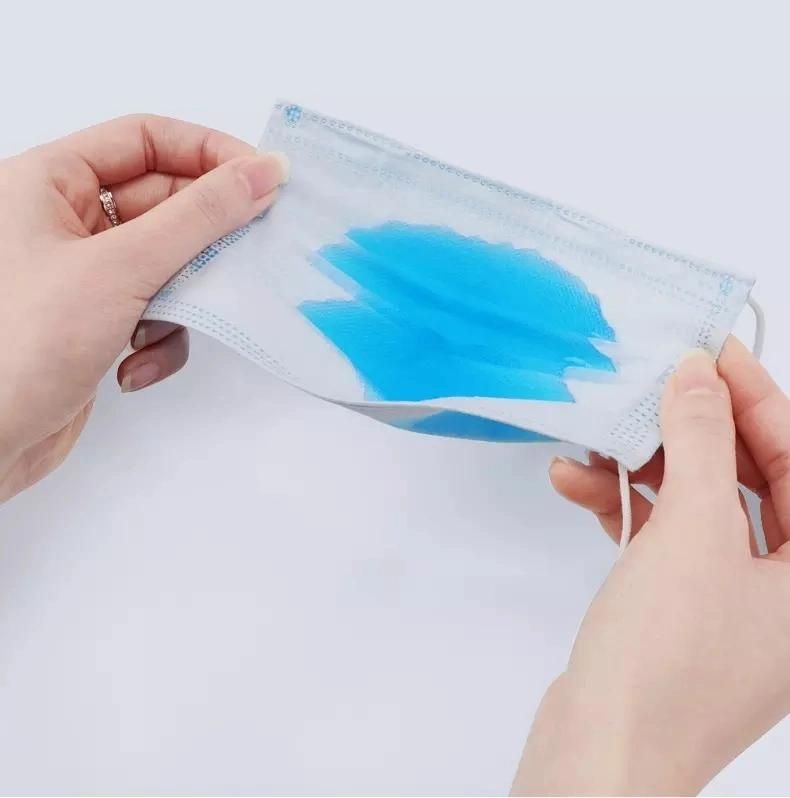 Disposable Protective Mouth Mask Non-Woven Fabric Dust-Proof Bacteria Masks 3-Layer Filter Respirator Face Mask for Adults