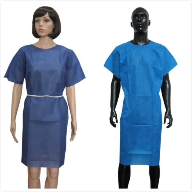 Disposable SBPP Navy Patient Gown, Patient Kimono, Patient Pajaymas Robe