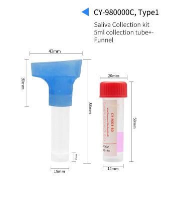 Professional Medical Equipment Saliva Collection Kit