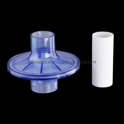 Lung Function Test Spirometry Bacterial Filter Spirometer Filter with Mouthpiece