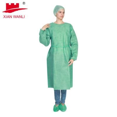 En14126 En13795 Ammi Level 3 ISO Waterproof Biological Disposable Pet Clothing Suit Protective Medical Surgical Isolation Gown