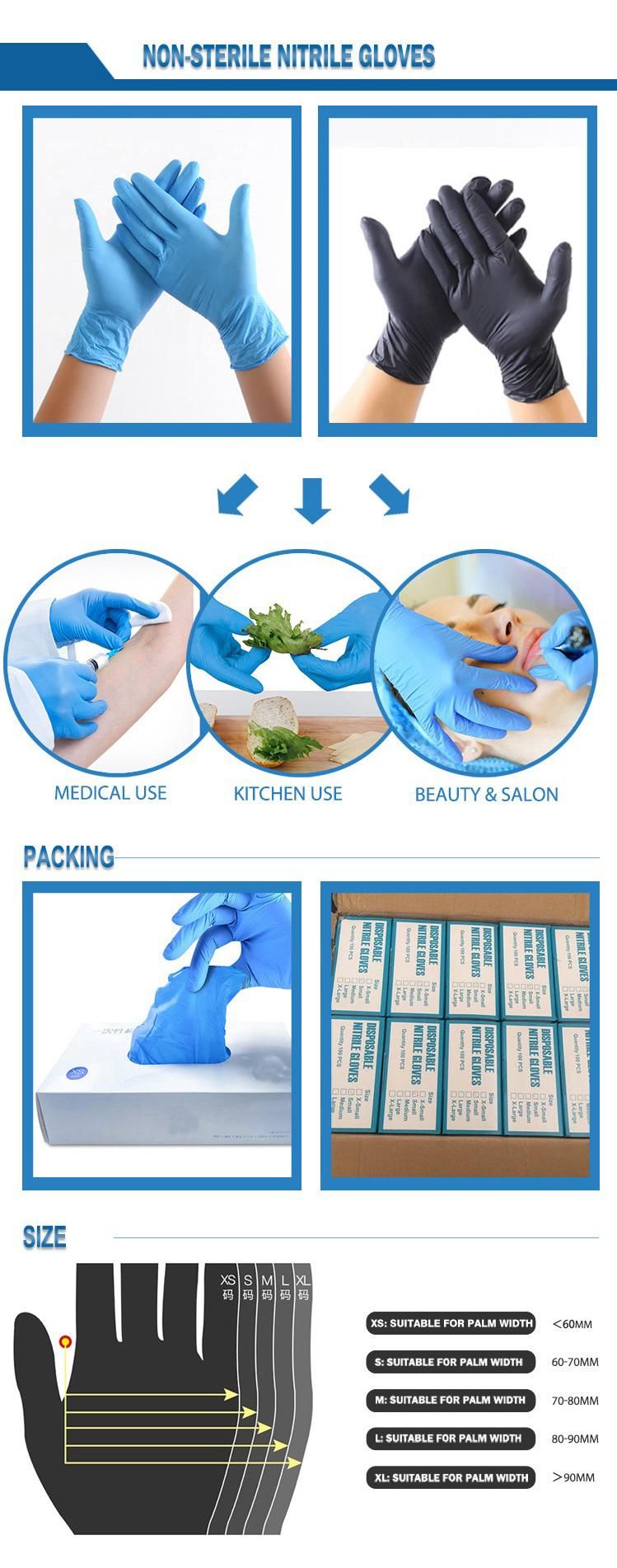 Disposable Clear Elastic Baking Daily Cleaning Vinyl Glove