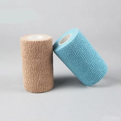 Cotton Skin Color Elastic Cohesive Gauze Bandage