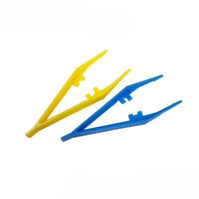 Goldenwell Surgical Plastic Medical Thumb Tweezers Forceps