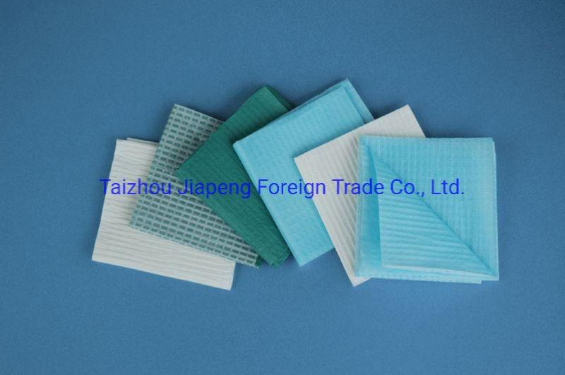 Disposable Use Dental Waterproof Disposable Dental Bibs Medical Surgical Drapes