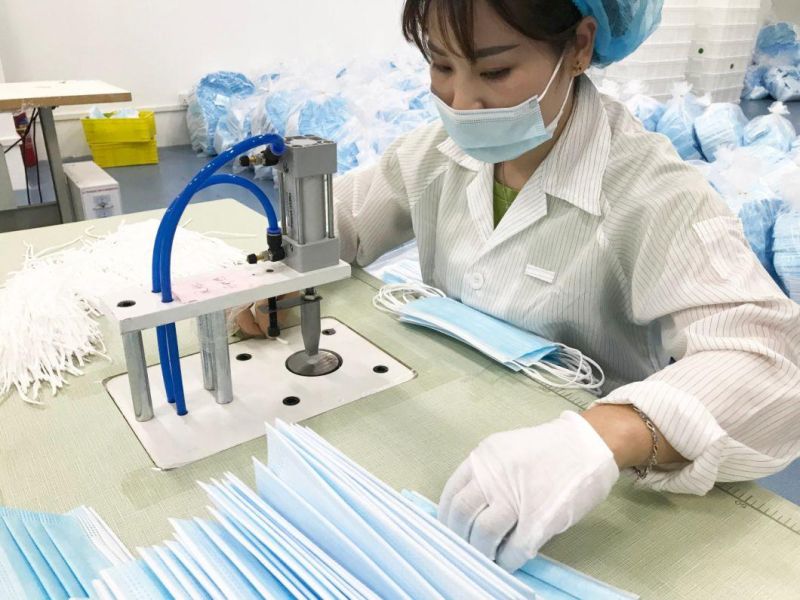 Face Mask Earloop Type, GB2626, FFP1, Melt-Blown Fabric, Daily Necessities, Epidemic Prevention, Unwashable, Melt-Blown Fabric