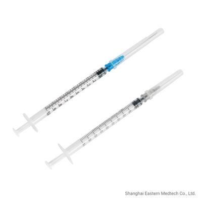 Disposable Safety Vaccine Syringe with Needle