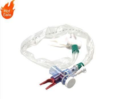 Medical Closed Type Sputum Suction Tube 10fr